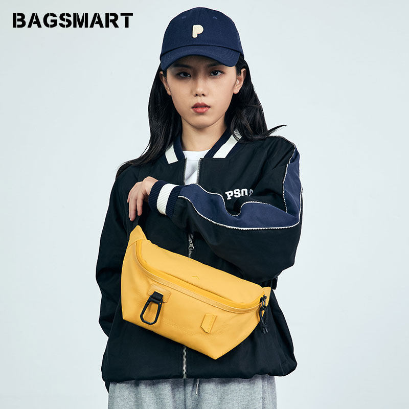 bagsmart男士单肩包男生女潮流包包 bagsmart男士包袋