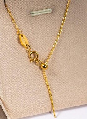 不掉色可穿小孔吊坠~针式万能链