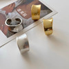 Matsumoto Eina's same style c-shaped wide ring with irregular shape