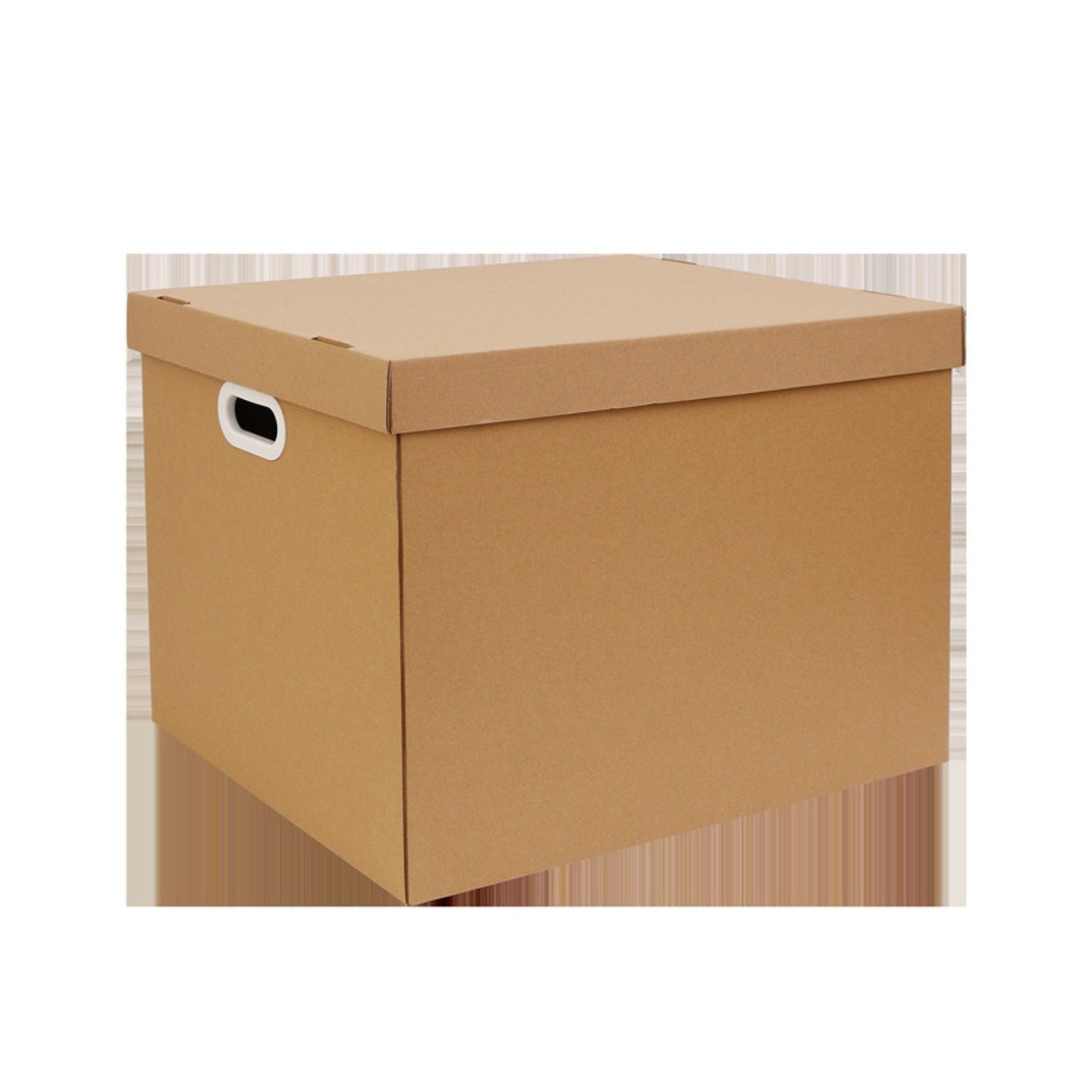 创意牛皮纸带盖礼物包装盒搬家纸箱办公室文件收纳整理档案盒,淘宝优惠券,粉丝福利购,淘宝优惠卷