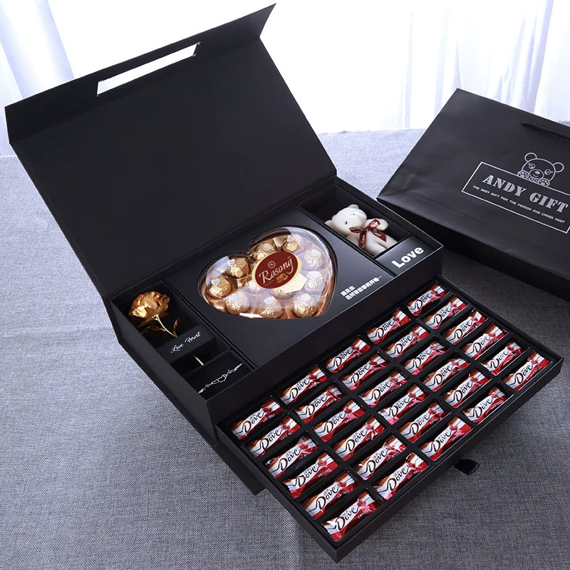德芙巧克力礼盒装送女友老婆儿童心形零食生日糖果年货节表白礼物,淘宝优惠券,粉丝福利购,淘宝优惠卷