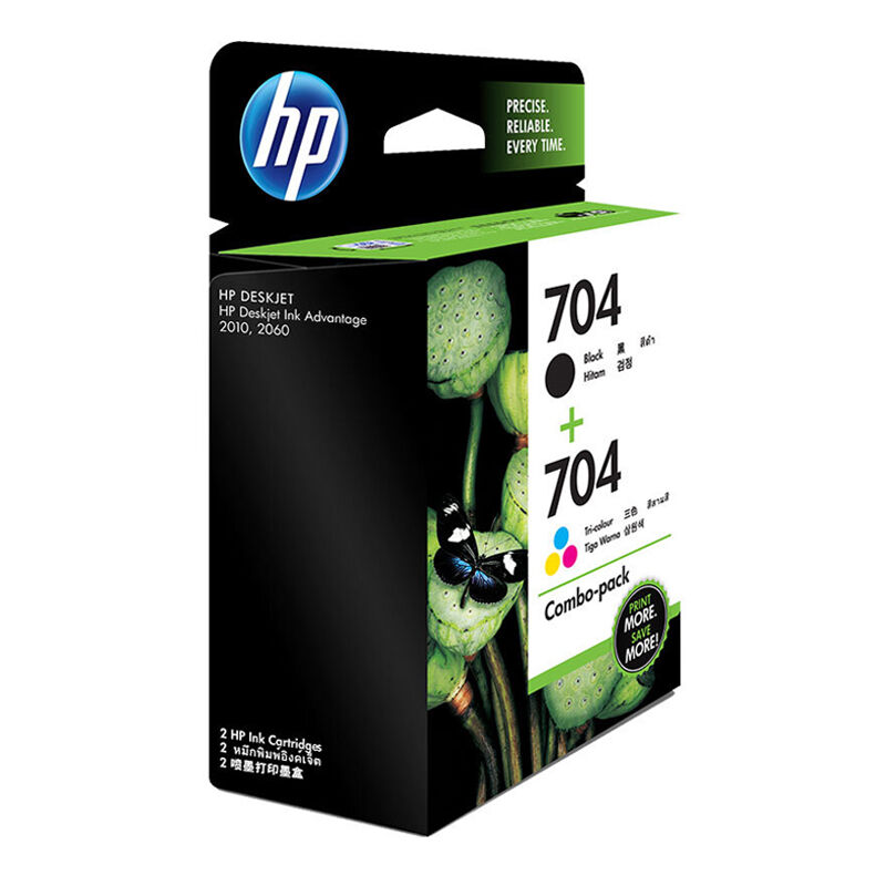 惠普（HP）704号墨盒（适用Deskjet20102060）打印机HP704黑色彩 - 图1