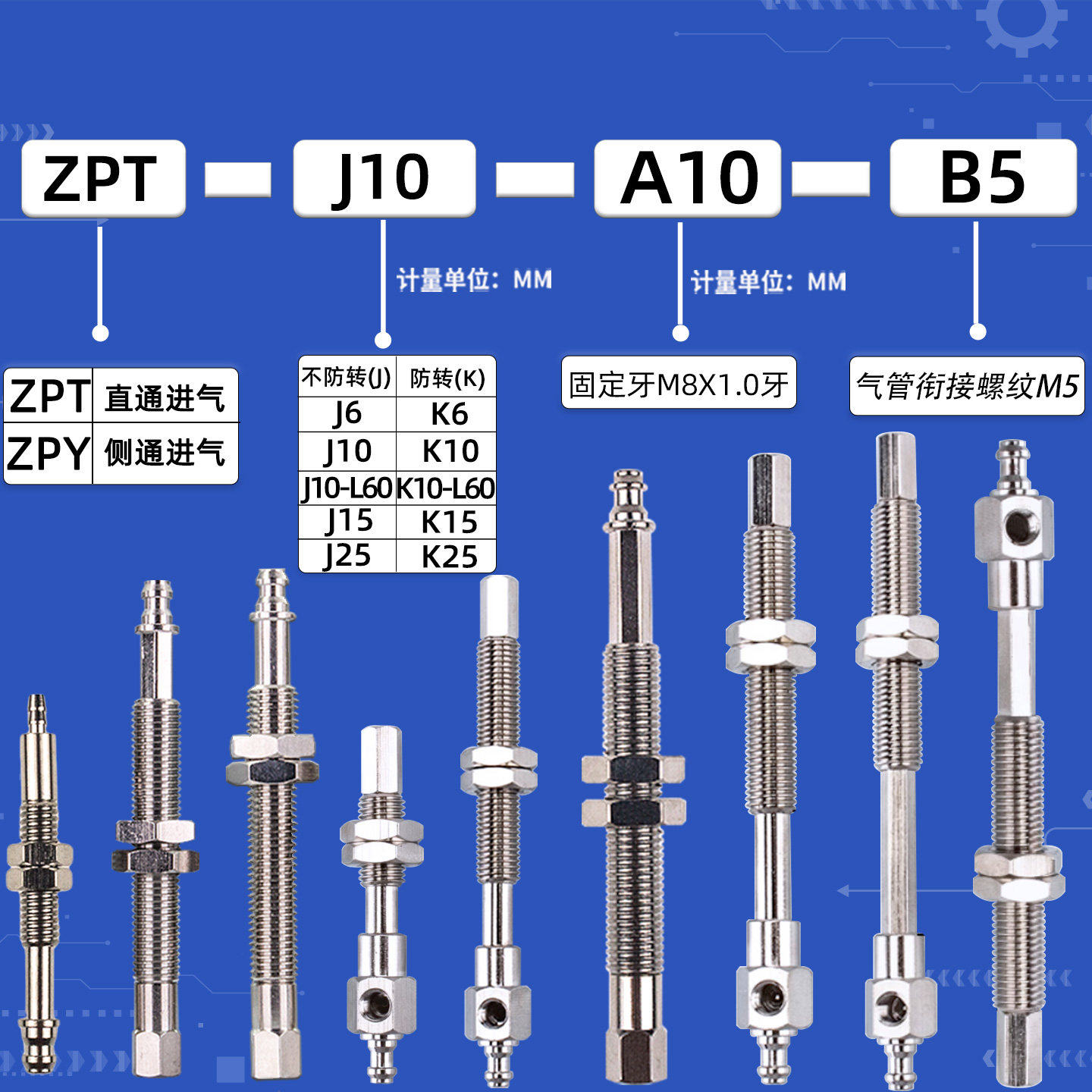 SMC机械手真空吸盘迷你吸盘金具支架固定座配件ZPT1防转/不防转款,淘宝优惠券,粉丝福利购,淘宝优惠卷