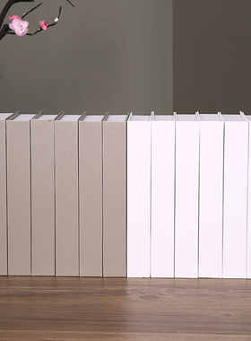 简约纯色仿真书装饰品摆件