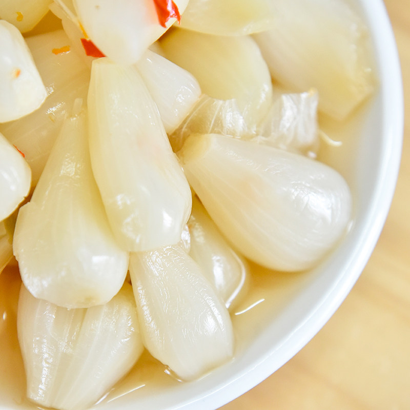 广西酸嘢酸荞头酸辣酸野泡茭头藠头腌酸教头酸甜荞头叫头水晶荞头