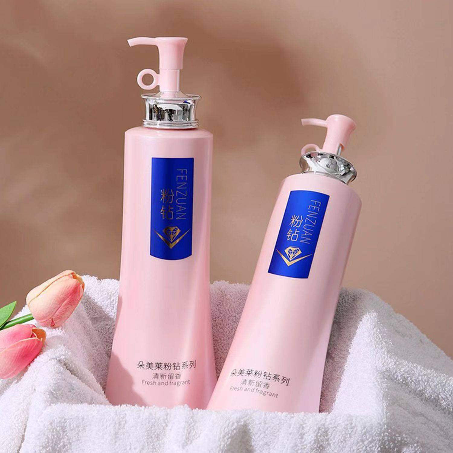 朵美莱粉钻梦幻巴黎740ml滋润丝滑洗发水控油去屑香水持久留香,淘宝优惠券,粉丝福利购,淘宝优惠卷