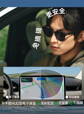 蕉下大框折叠高清防晒太阳镜