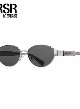 偏光太阳镜女帕莎老钱框可配近视