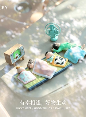 YLUCKY蜡笔小新车载中控台摆件