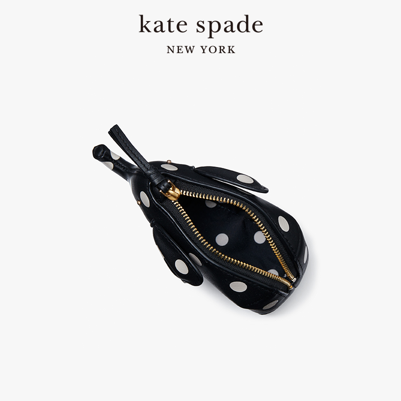 kate spade ks ellie 立体大象零钱包时尚设计感可爱波点女