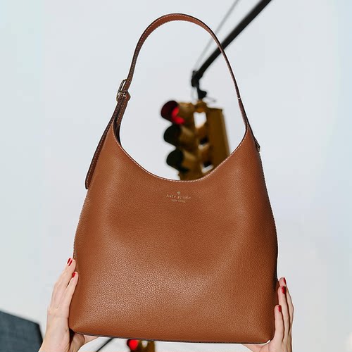 【礼物】kate spade ks 贡针小号单肩包hobo包 - 图2