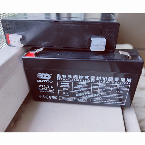 OT1.3-6 OUTDO奥特多蓄电池6V1.3Ah/20HR电子称/电动玩具电池 - 图3