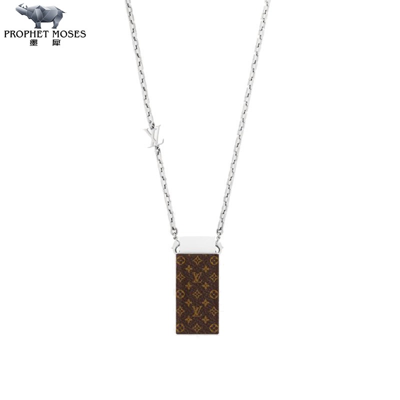 Louis Vuitton LV x YK Monogram Chain Necklace M01087,Jewelry