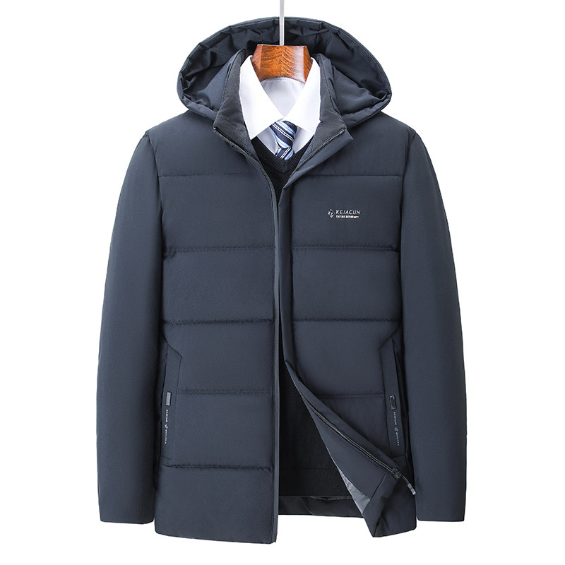 冬季男士可拆卸帽加棉保暖棉衣爸爸装棉衣商务休闲棉袄外套秀禾服,淘宝优惠券,粉丝福利购,淘宝优惠卷