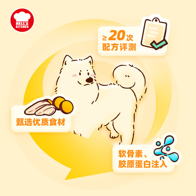 地狱厨房鸡肉卷耐咬狗零食磨牙棒洁齿磨牙棒零食*1,淘宝优惠券,粉丝福利购,淘宝优惠卷