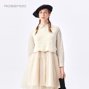 Rong Zimu ROSEMOO ເສື້ອຢືດ pullover ສະດວກສະບາຍ RMT1AP226B