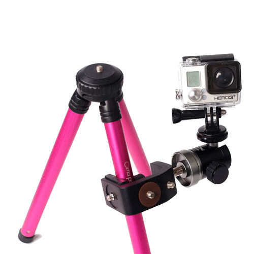 喜乐途 金属大力夹C夹摄影稳定固定夹栏杆桌面运动微单相机手机户外拍摄直播铝合金蟹钳夹三脚架云台拓展夹子 - 图1