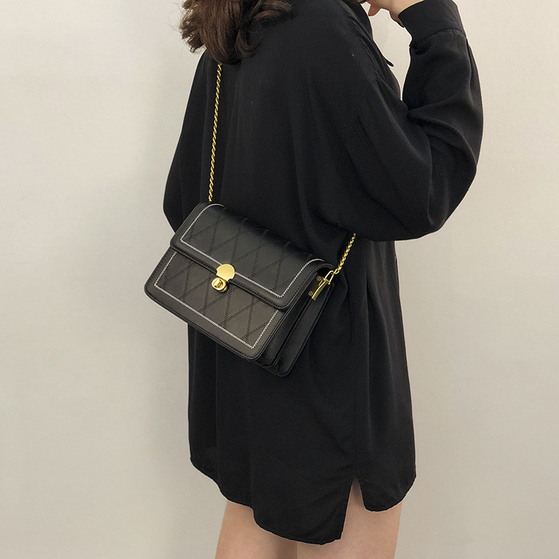 小众设计包包女2025流行新款百搭女包网红ins时尚斜挎菱格链条包,淘宝优惠券,粉丝福利购,淘宝优惠卷