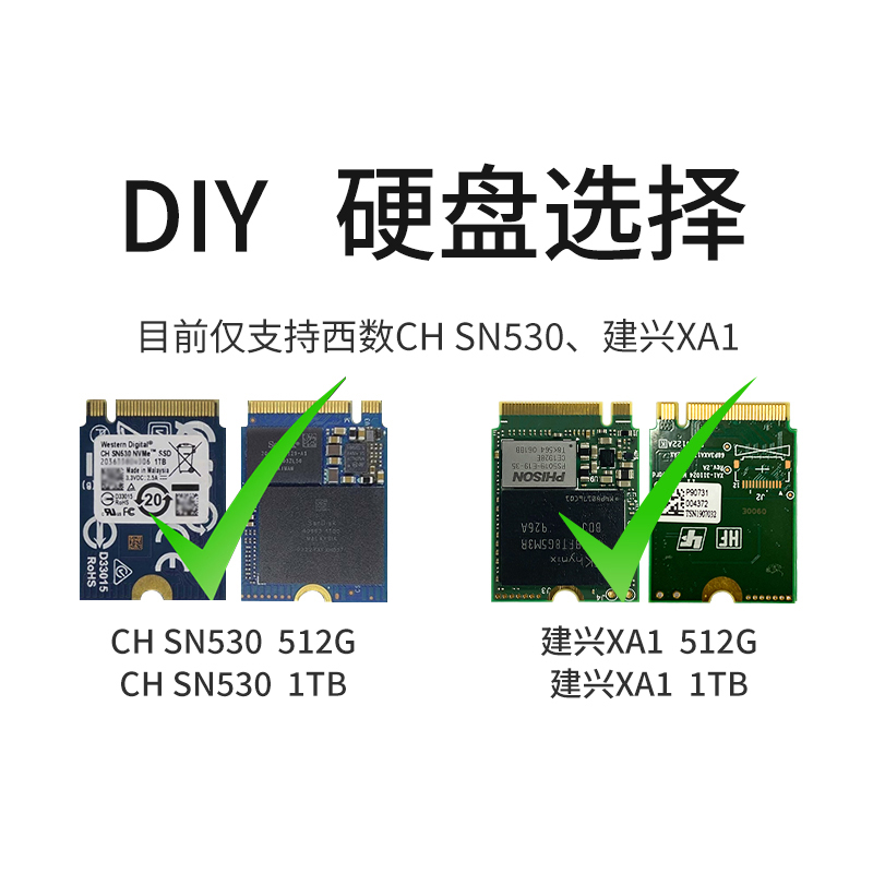 AOLION澳加狮xbox扩展卡外置主机硬盘转换盒series xsx xss cfexpress转M.2 1TB存储卡SSD Xbox拓展游戏硬盘 - 图3