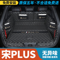 BYD Song plus trunk Trunk Padded full surround Special decorated automotive Supplies EV Song plusdmi rear carriage cushion