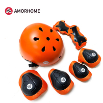 AMORHOME Children Riding Slide Balance Car Wheels Skating ICE MEN AND WOMEN Adjustable Bike Safety Helmet Protection Kit