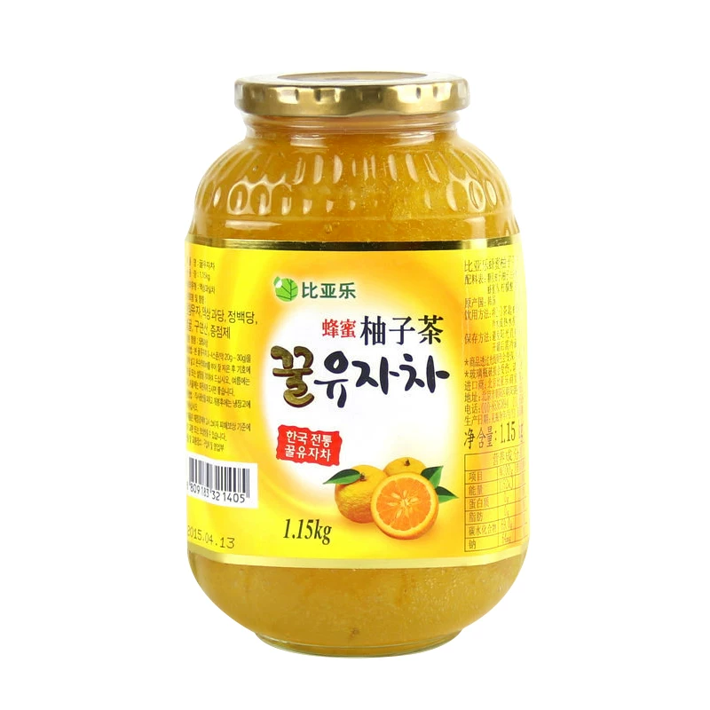 Южная Корея Biale Honey Grapefruit Tea 1150G Оригинал импортированный медовый упрочняющий чай из фруктов