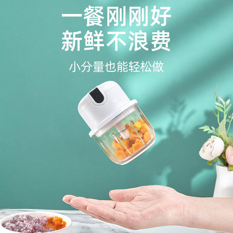 荣事达家用电动小型搅拌迷你碎肉机 荣事达朵仕绞肉机/碎肉宝