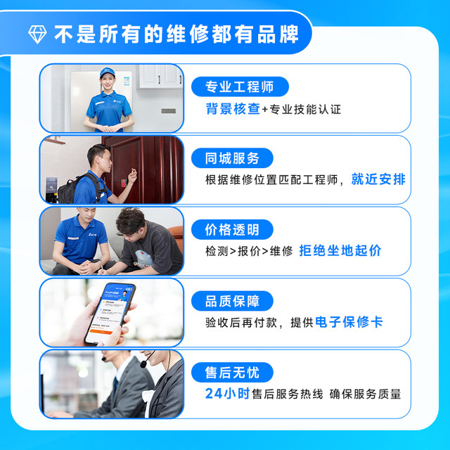 Air conditioning installation, replacement, repair, disassembly, home appliance repair, relocation, Guangzhou, Shanghai, Beijing door-to-door service, deposit, Woodpecker