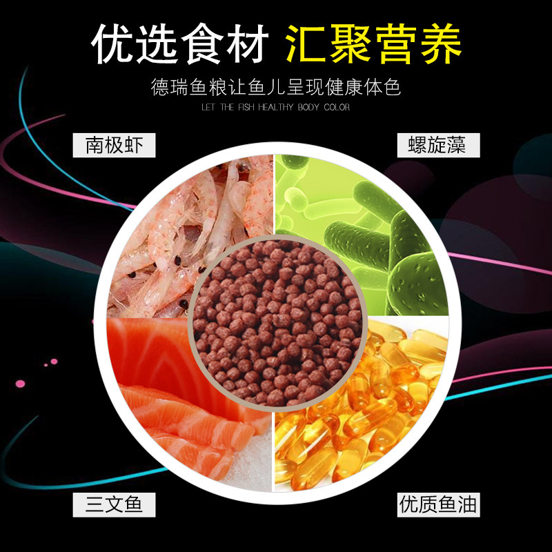 金鱼饲料兰寿专用鱼食小型鱼饲料小颗粒泰狮子头鱼金鱼通用鱼饲料,淘宝优惠券,粉丝福利购,淘宝优惠卷