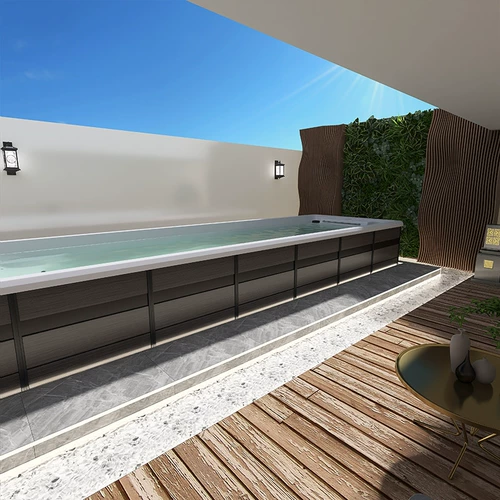 Вилла, дорожный умный акриловый бассейн