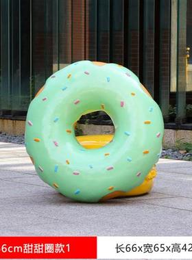 玻璃钢仿真冰淇淋棒棒糖雕塑户外马卡龙美陈商场甜品模型蛋糕摆件