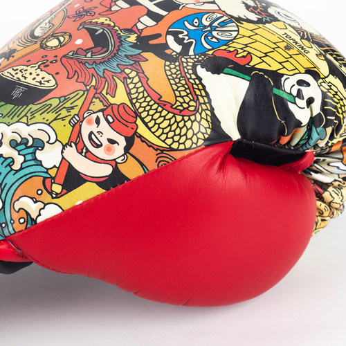 泰国进口TKB搏击拳击中国龙手套专业散打训练男女成人泰拳格斗 - 图0