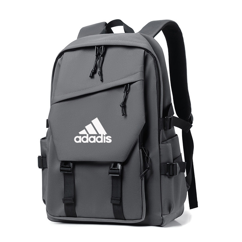 2024新款双肩包男士户外旅行电脑背包初高中大容量学生书包女帆布 - 图3