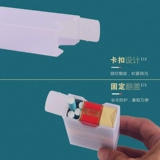 Толстая прозрачная флип -сигаретная коробка Yiyo Отправить циркулирующие держатели сигарет