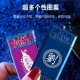 Индукционная двухдуговая ветрозащитная высококлассная зажигалка с зарядкой, делается под заказ