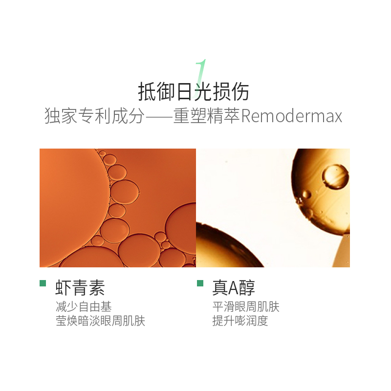coco brownie可莱尼虾青素眼霜补水保湿抗皱紧致敏感肌秋冬季正品