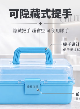 克丽缇娜收纳盒便携安全工具箱