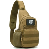 Мужская нагрудная сумка, дорожная тканевая тактическая сумка на одно плечо, универсальная поясная сумка, рогатка