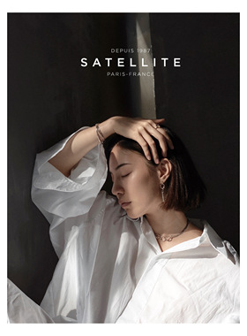 satellite法式优雅时尚风项链女