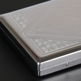 Ультратонкий портативный портсигар из нержавеющей стали, делается под заказ, 6.5mm