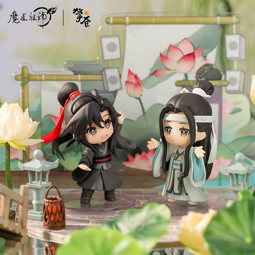 【擎苍】正版魔道祖师青畔相迎系列Q版忘羡手办动漫周边摆件 - 图2