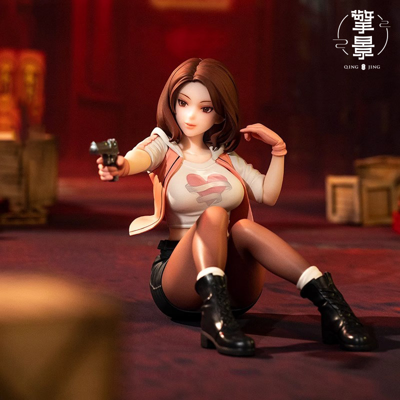 CF穿越火线擎景CF穿越火线 空 关小雨等比例手办游戏周边模型正版摆件人偶