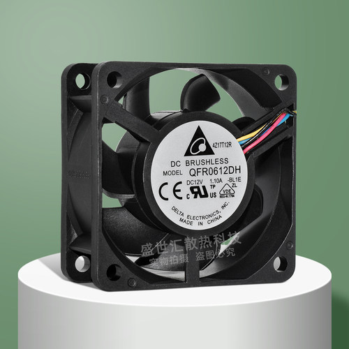 原装台达QFR0612DH暴力6025 12V 1.1A机箱服务器PWM散热器风扇6CM - 图0