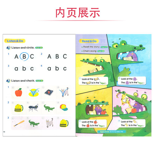 少儿英语自然拼读教材 EFL Phonics 1/2/3/4/5级 麦克森eflphonics 26个字母发音儿童启蒙英语培训教材 含在线学习APP - 图1