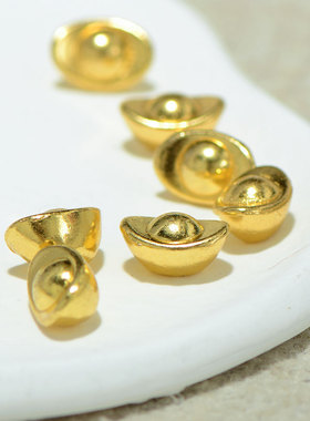 闯隆聚宝盆米缸金元宝摆件乔迁礼