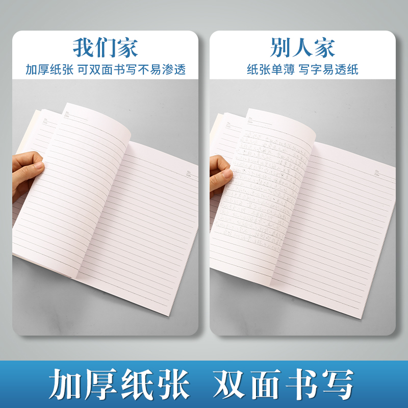 M&G Stationery Soft Copy Notebook A5/B5/A4