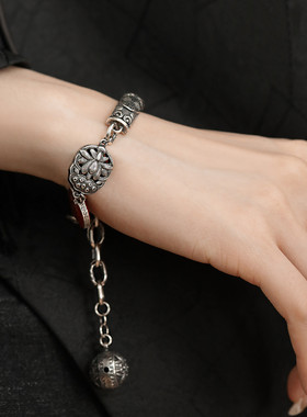 925银国风手链女新中式百搭