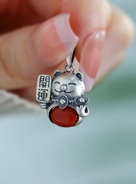 项链女S925纯银新中式民族风