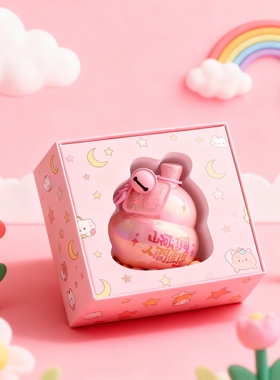 可爱卡通粉色小熊装饰摆件