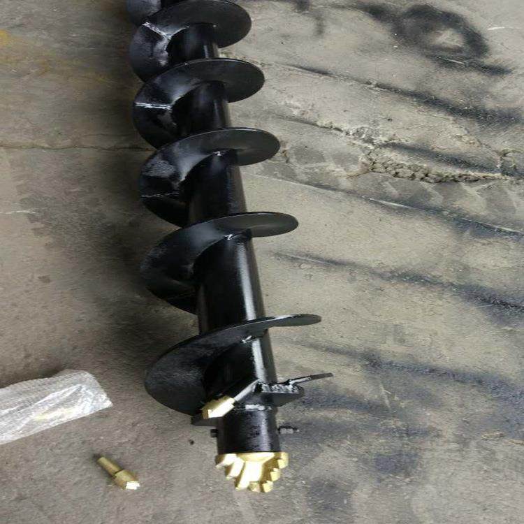 挖机属具螺旋钻机树坑钻孔机房屋地基打桩机建筑工地电杆打桩机,淘宝优惠券,粉丝福利购,淘宝优惠卷